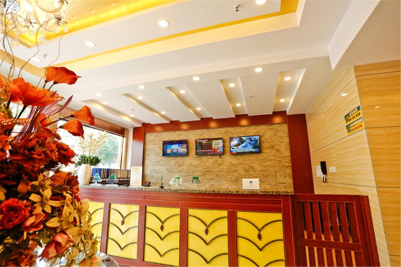 Greentree Inn Zhejiang Taizhou Tiantai Bus Station Express Hotel Exterior photo