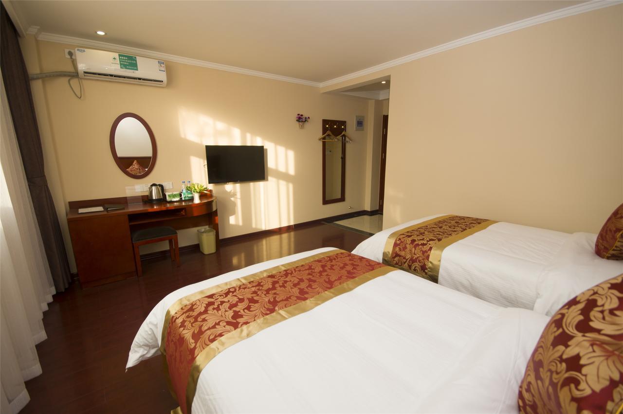 Greentree Inn Zhejiang Taizhou Tiantai Bus Station Express Hotel Exterior photo
